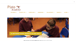 Desktop Screenshot of platoacademy.org